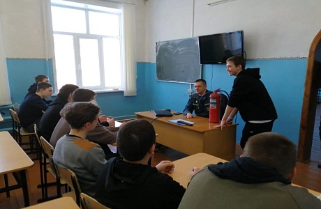 Беседа на тематику пожарной безопасности 