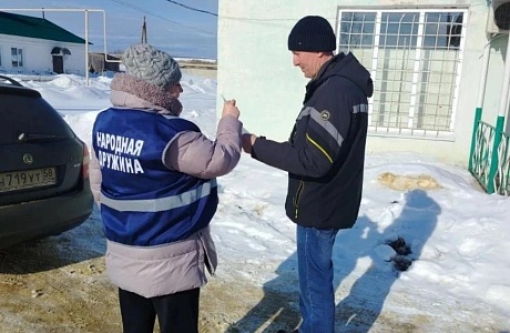 Народные дружинники Камешкирского района приняли участие в проведении рейда  по охране общественного порядка 