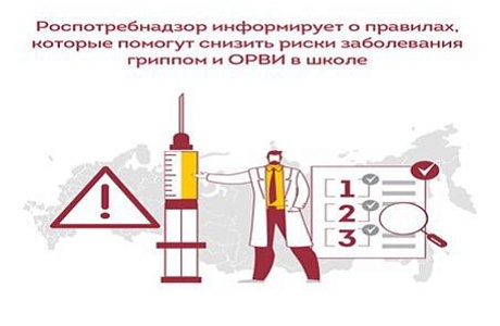 Правила профилактики гриппа и ОРВИ в школе