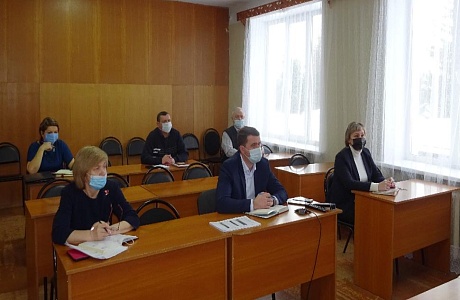 Глава администрации Камешкирского района Павел Мигин принял участие в совещании в режиме видеоконференцсвязи