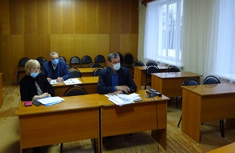 И.о. Главы администрации Камешкирского района Сергей Голубев принял участие в совещании в режиме видеоконференцсвязи