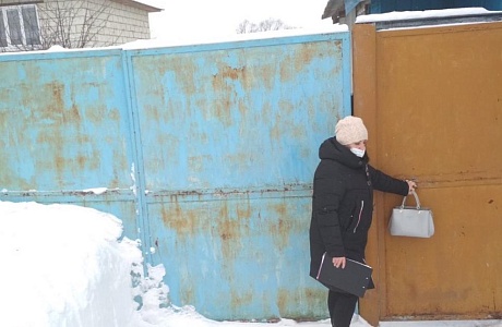 Рейд в селе Русский Камешкир