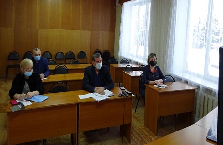 И.о. Главы администрации Камешкирского района Сергей Голубев принял участие в совещании в режиме видеоконференцсвязи