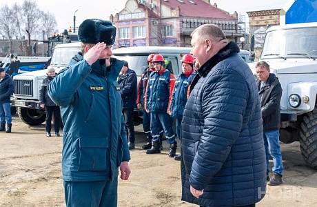 На территории Камешкирского района проведены практические мероприятия в рамках 1-го этапа командно-штабного учения На территории Камешкирского района проведены практические мероприятия в рамках 1-го этапа командно-штабного учения