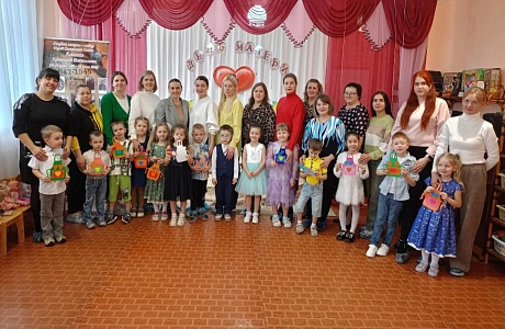 В детском саду прошли праздники, посвящённые Дню матери