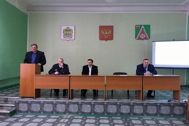 Учебно-методический сбор по подведению итогов деятельности  Камешкирского районного звена Пензенской территориальной подсистемы единой государственной системы предупреждения и ликвидации чрезвычайных ситуаций